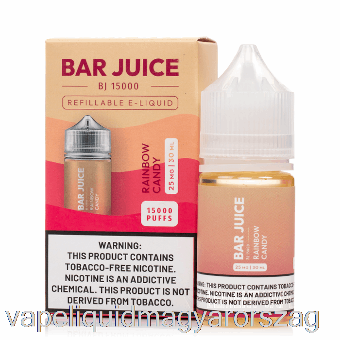 Szivárványcukor - Szeletlé - 30ml 50mg Vape Folyadék
